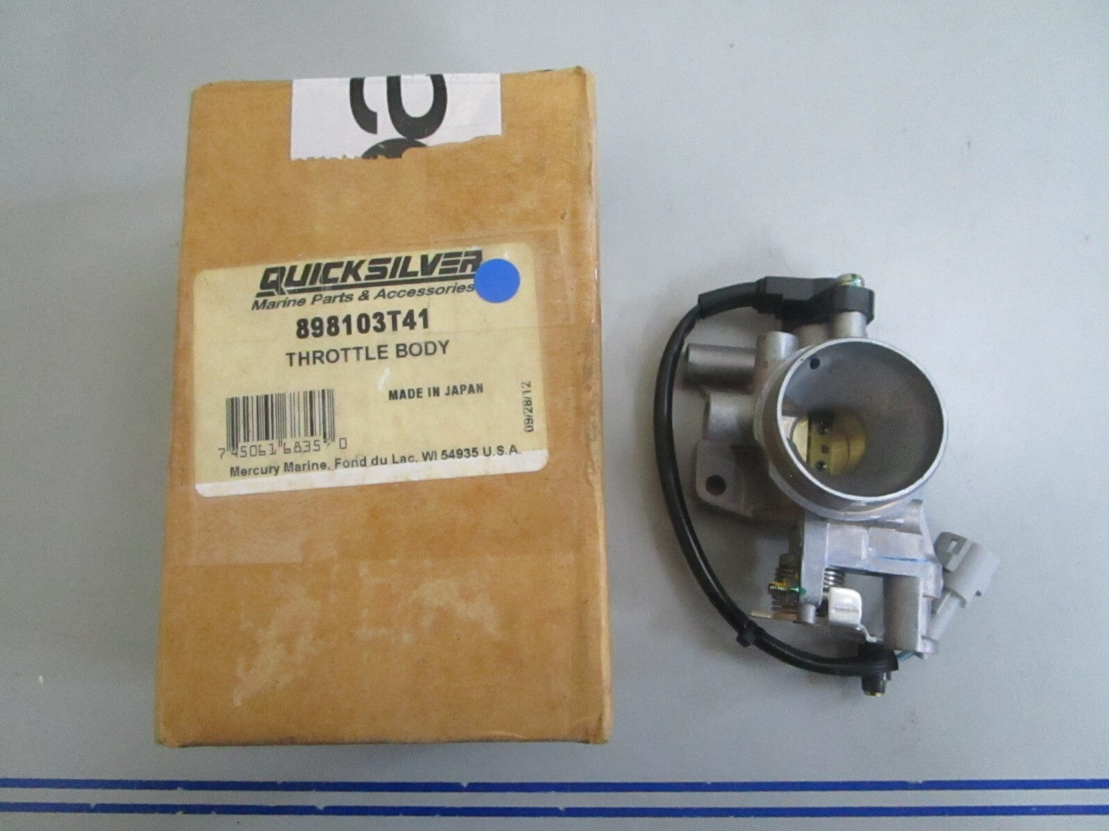 *NEW OEM* 0820 Mercury Quicksilver Throttle Body 898103T41