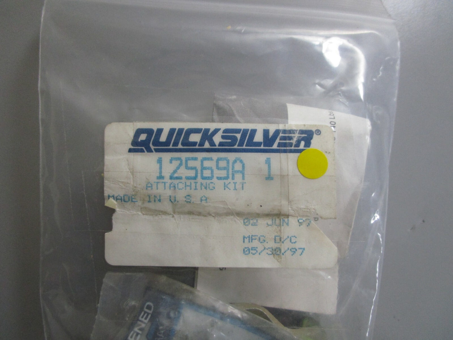 *NEW OEM* 0810 Mercury Quicksilver Attaching Kit 12569A1