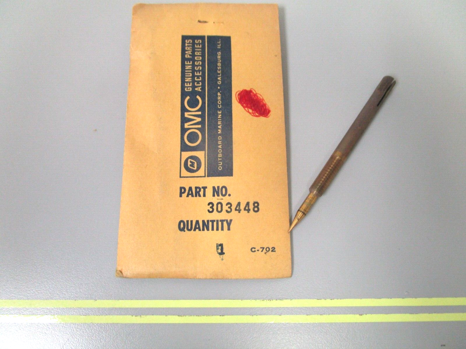 *NEW OEM* 0750 OMC Johnson Evinrude NEEDLE VALVE 303448 0303448