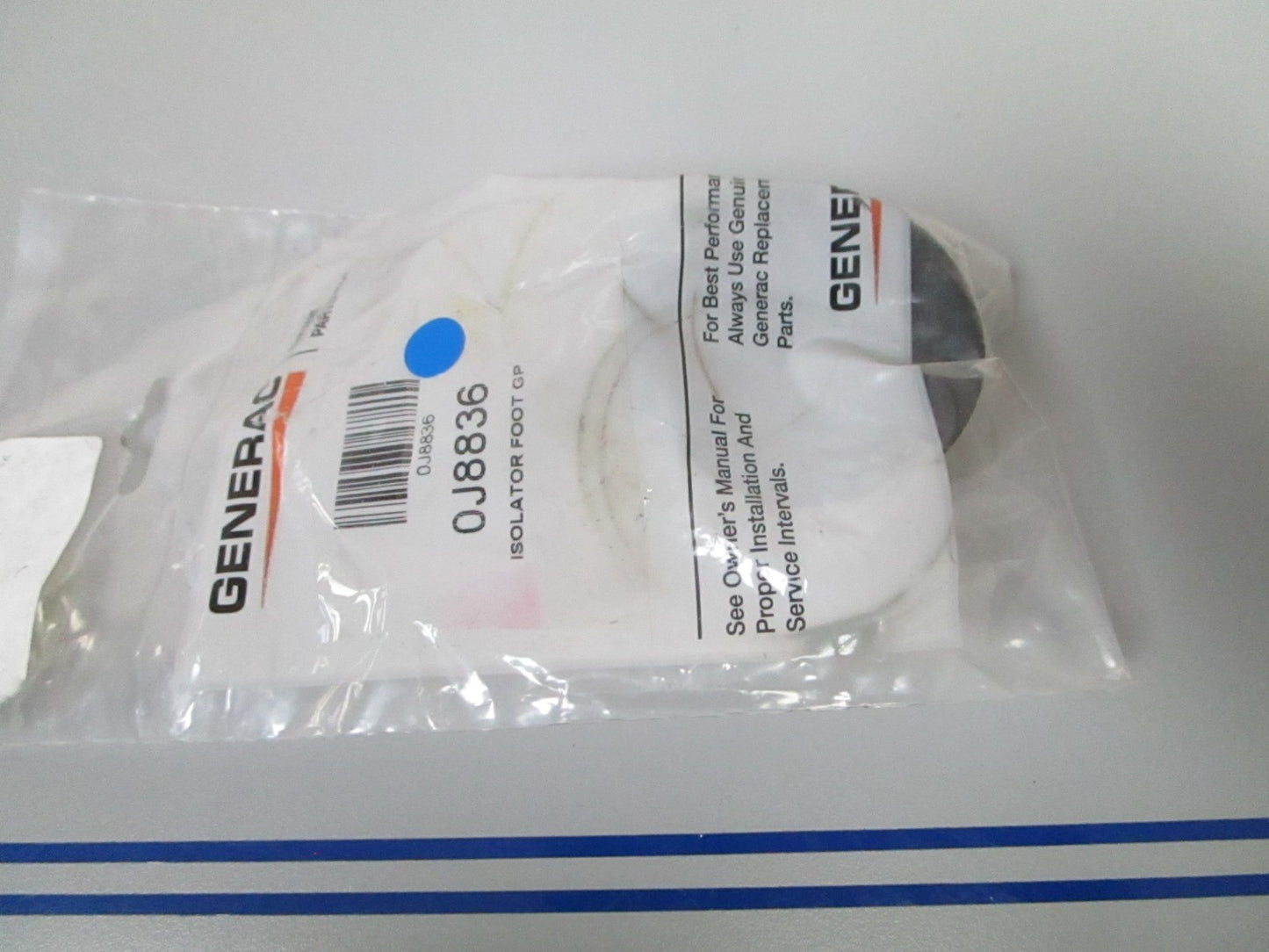 NEW OEM 0J8836 Generac Isolator Foot 0720