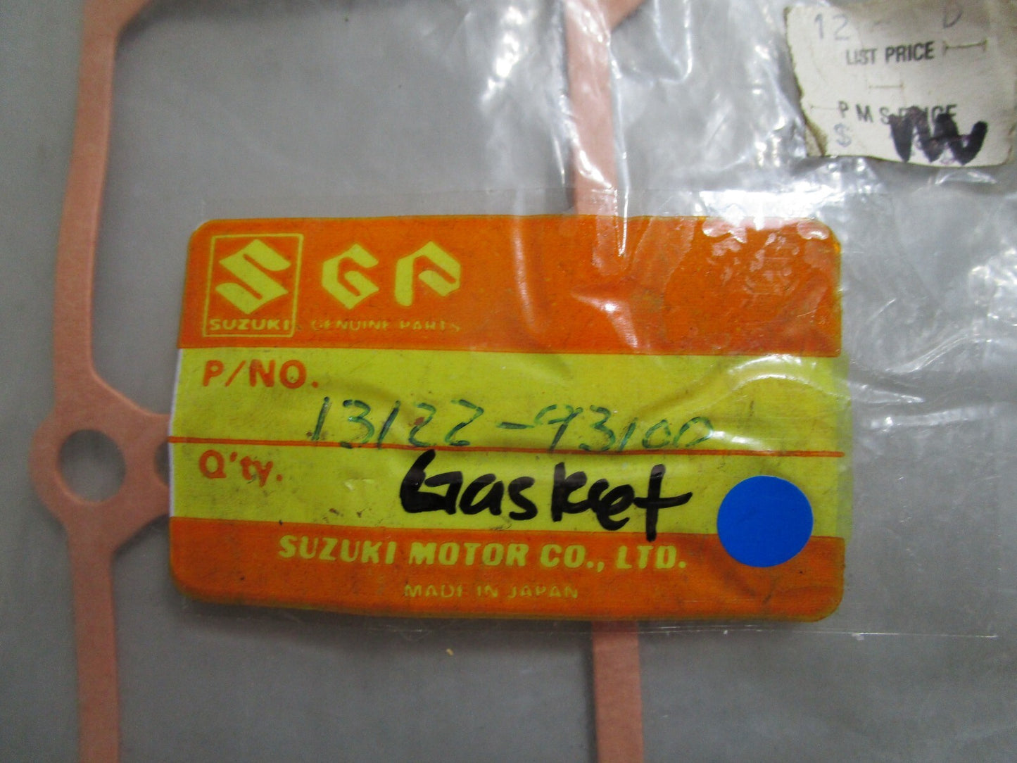 *NEW OEM* 0810 Suzuki Gasket 13122-93100