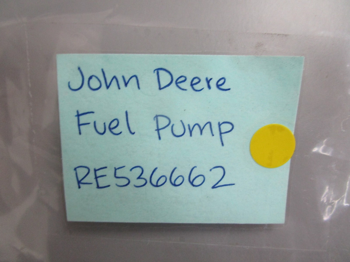 *NEW OEM* 0820 John Deere Fuel Pump RE536662