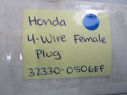 NEW OEM 32330-0506EF Honda 4-Wire Female Plug 0810