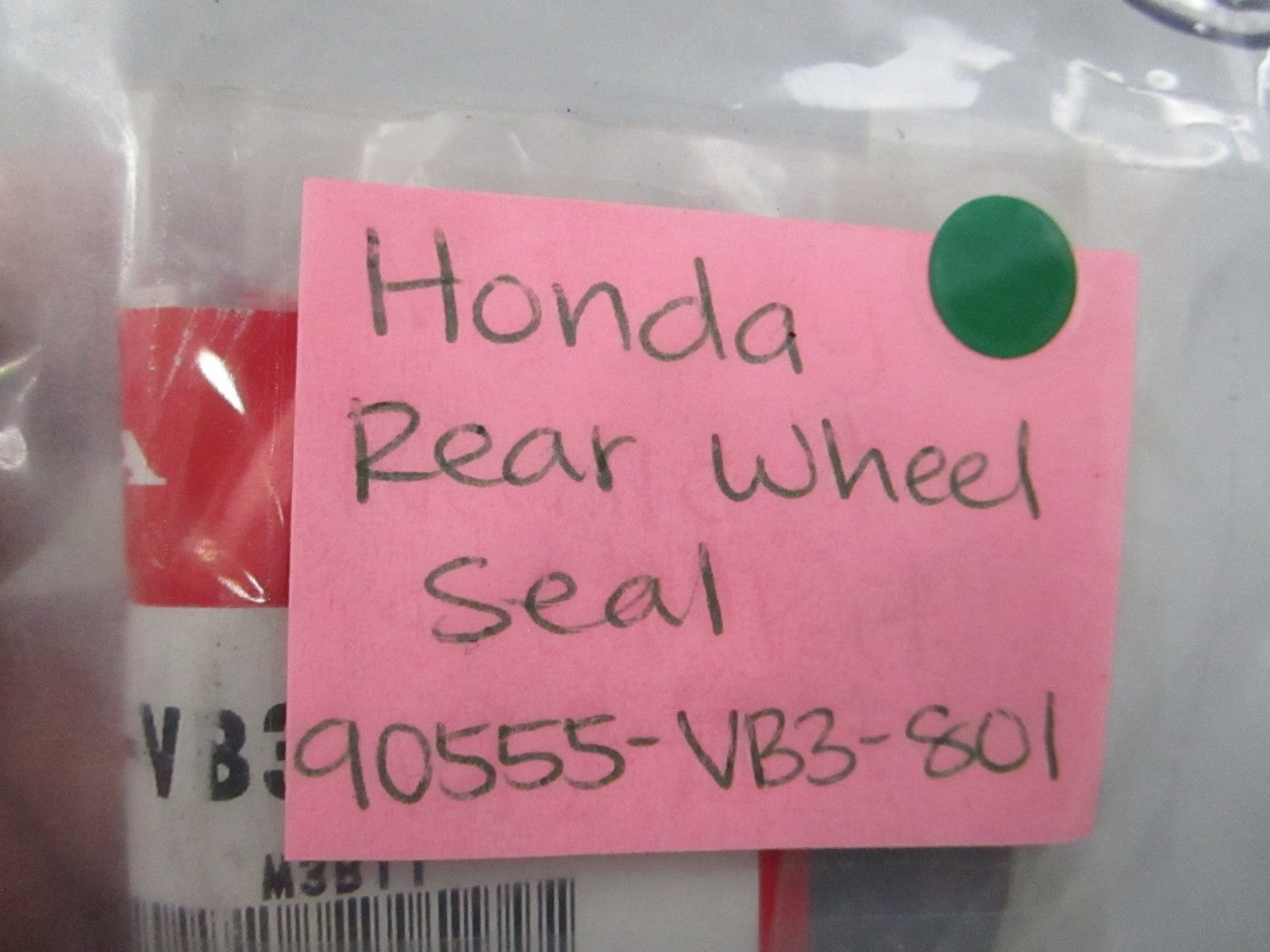 NEW OEM 90555-VB3-801 Honda Rear Wheel Seal 0810