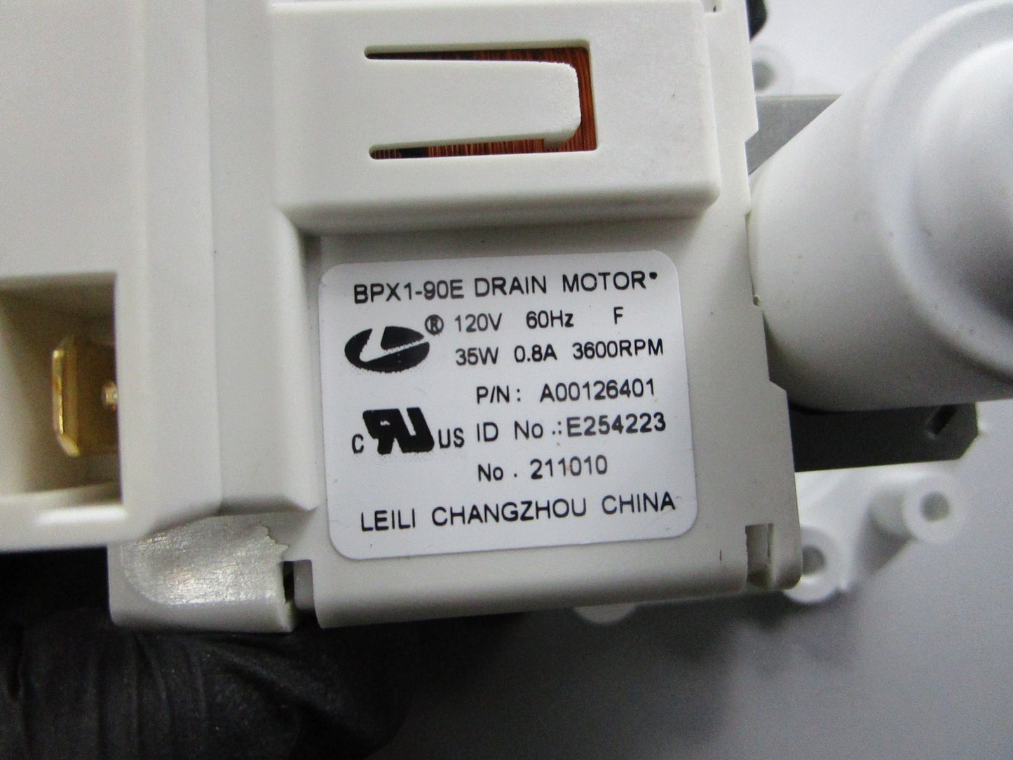 *NEW OEM* 0720 Electrolux Dishwasher Drain Pump & Seal Assembly A00126401