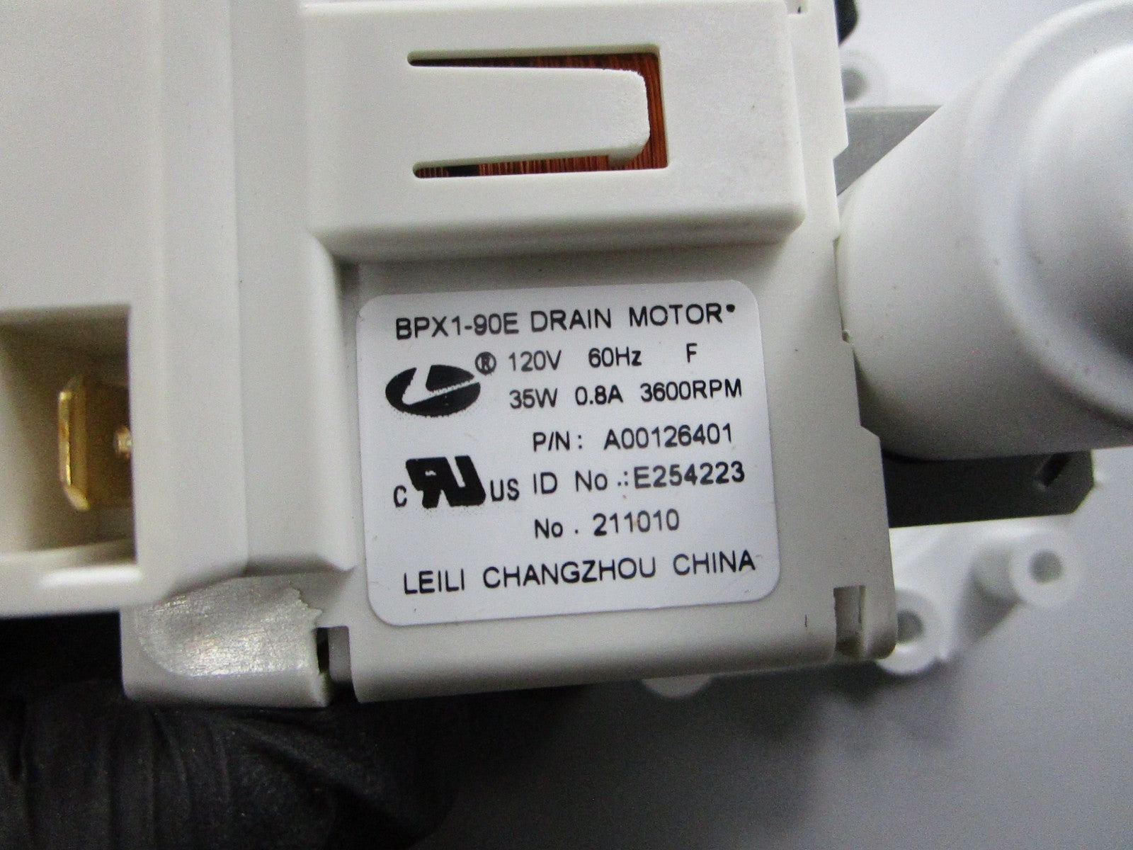 *NEW OEM* 0720 Electrolux Dishwasher Drain Pump & Seal Assembly A00126401