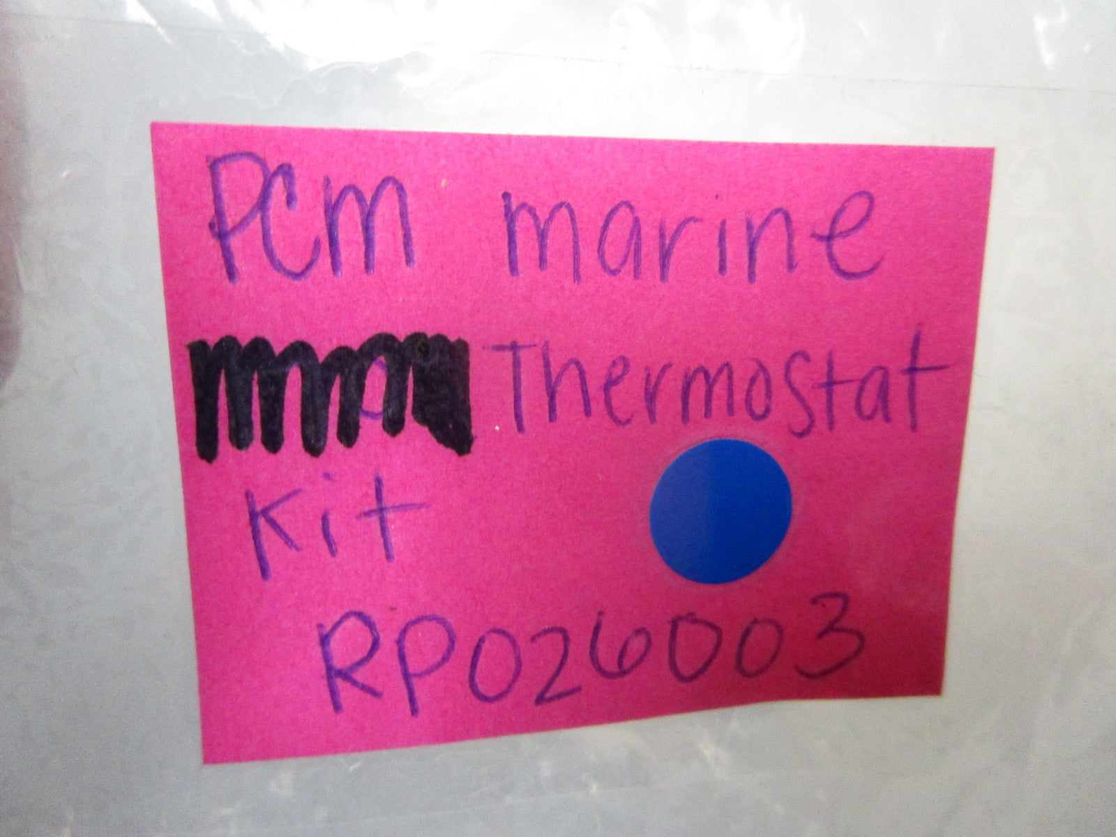 NEW OEM RP026003 Pleasure Craft Marine PCM Thermostat Kit 0720