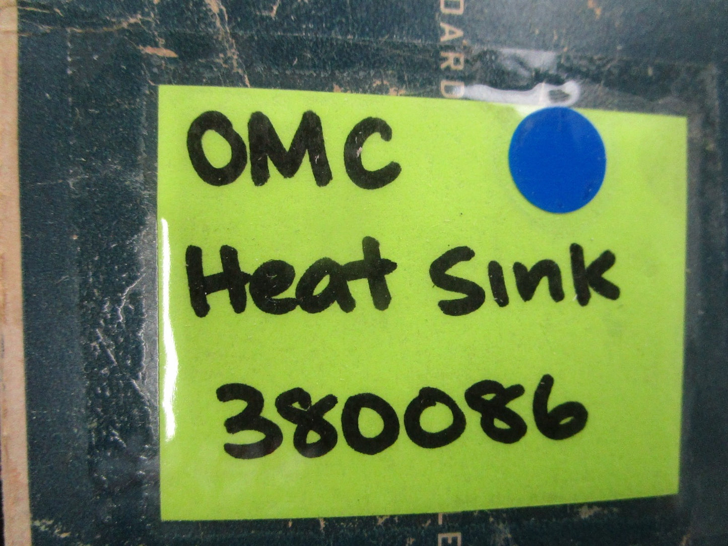 NEW OEM 380086 0380086 OMC Johnson Evinrude Heat Sink 0810