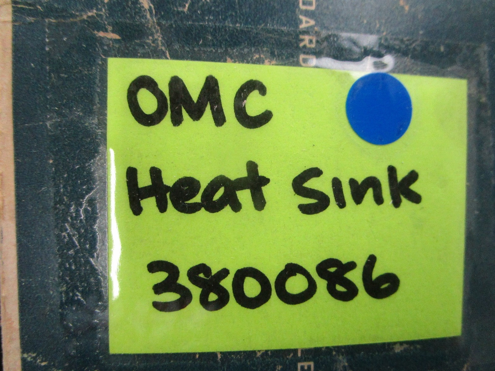 NEW OEM 380086 0380086 OMC Johnson Evinrude Heat Sink 0810