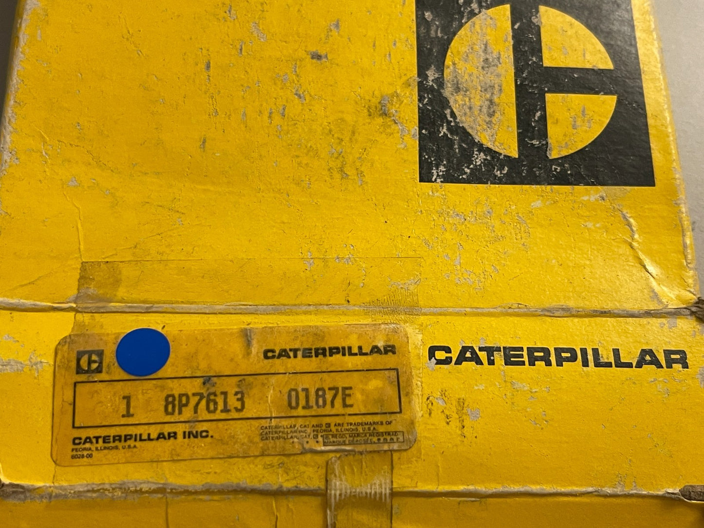 NEW OEM 8P-7613 CAT Caterpillar Plate 0720