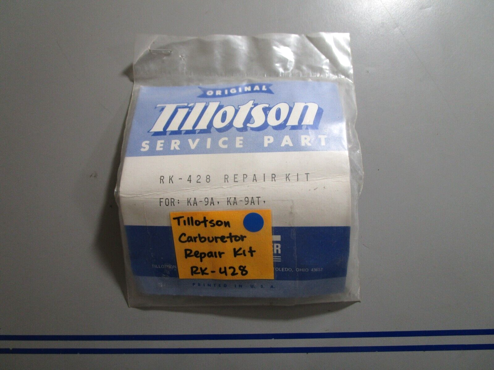 *NEW* 0810 Tillotson Carburetor Repair Kit RK-428