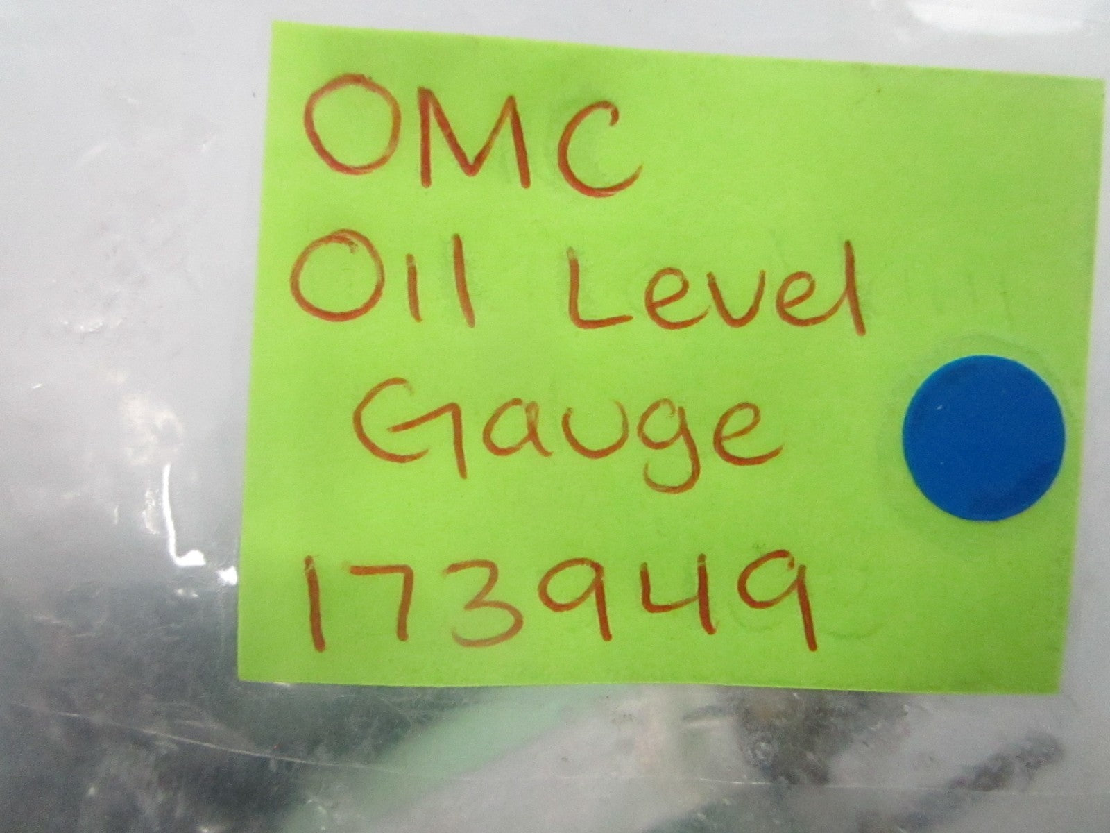 *NEW OEM* 0810 OMC Johnson Evinrude Oil Level Gauge 173949 0173949