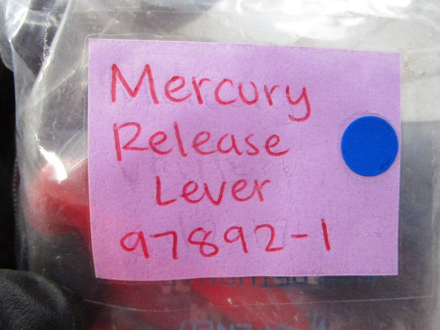 NEW OEM 97892-1 Mercury Quicksilver Release Lever 0810