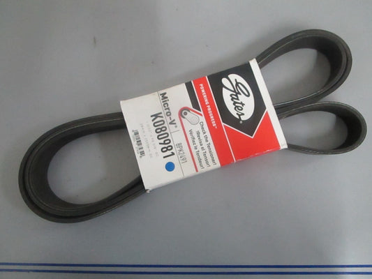NEW K080981 Gates Micro-V Serpentine Belt 0820
