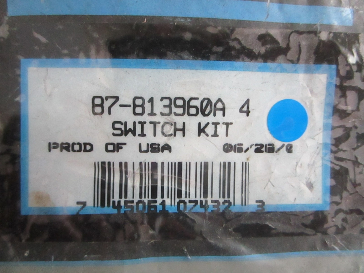 NEW OEM 87-813960A4 Mercury Quicksilver Switch Kit 0820