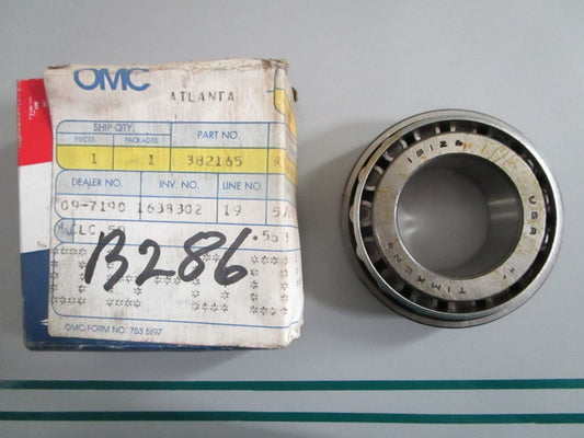 NEW OEM 382165 0382165 OMC Johnson Evinrude Roller Bearing 0820