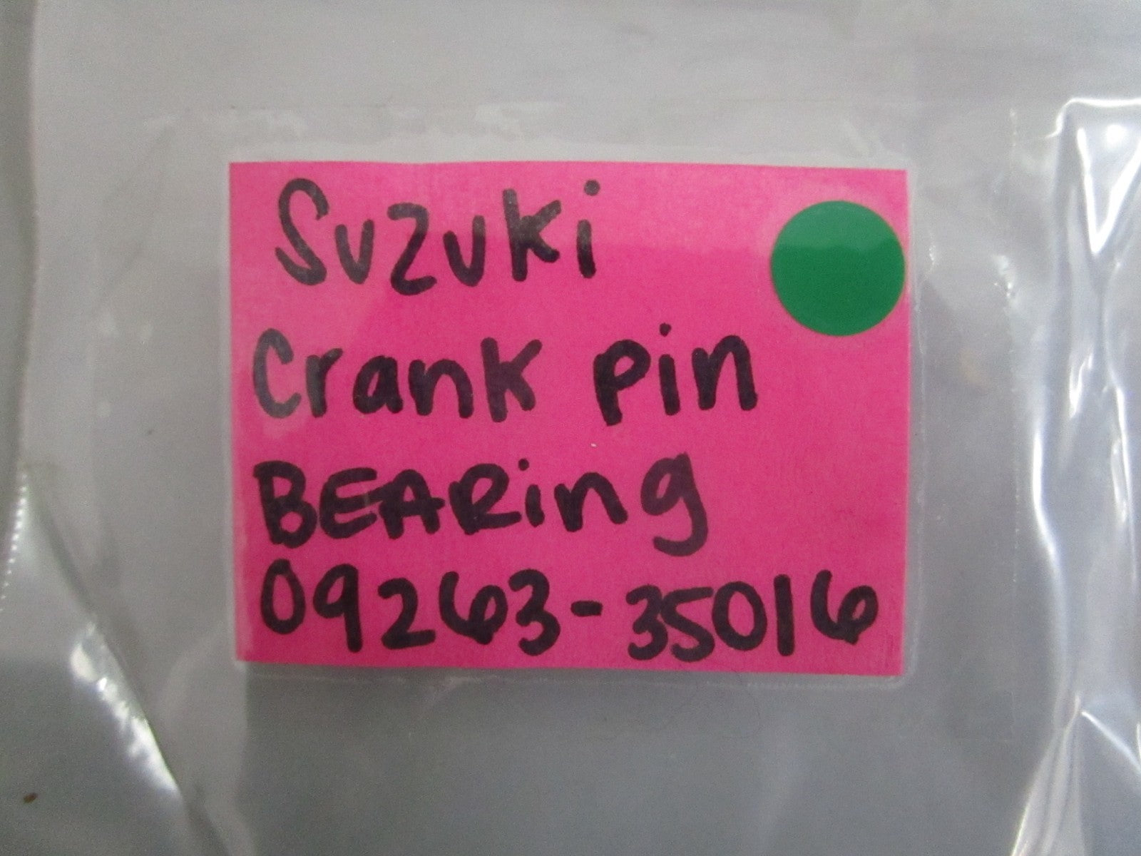 NEW OEM 09263-35016 Suzuki Crank Pin Bearing 0820