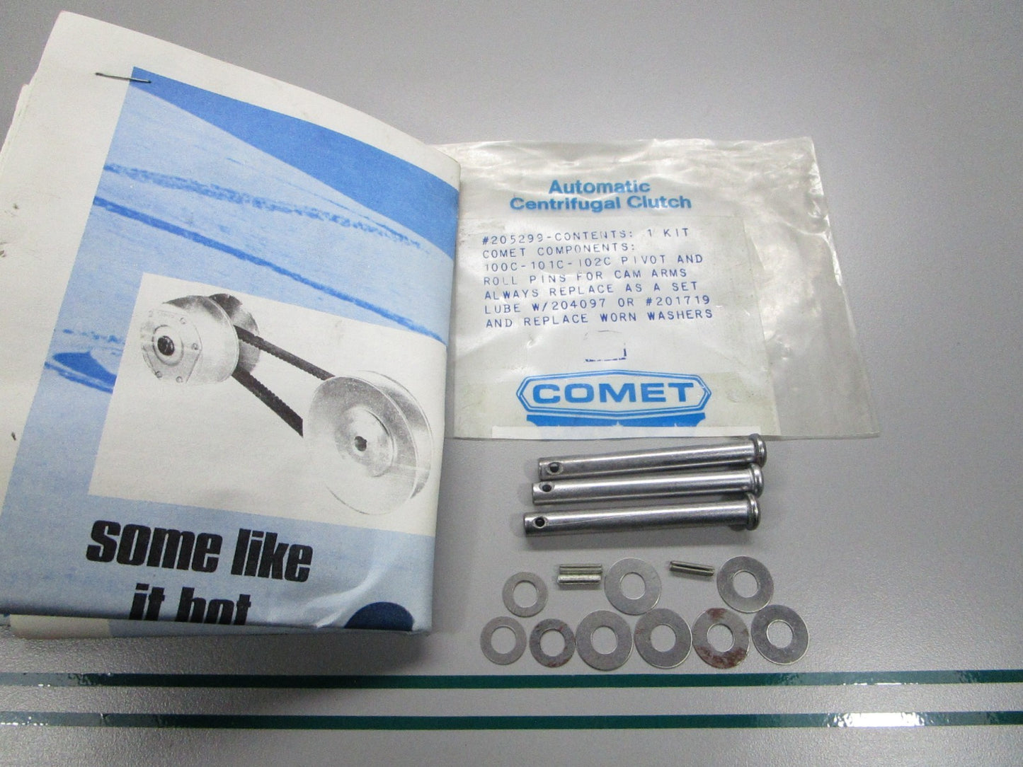 NEW 205299 Comet Pivot & Roll Pin Kit 0810