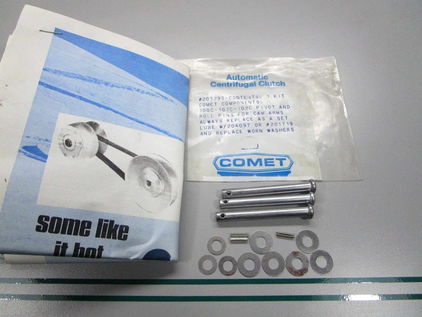 NEW 205299 Comet Pivot & Roll Pin Kit 0810