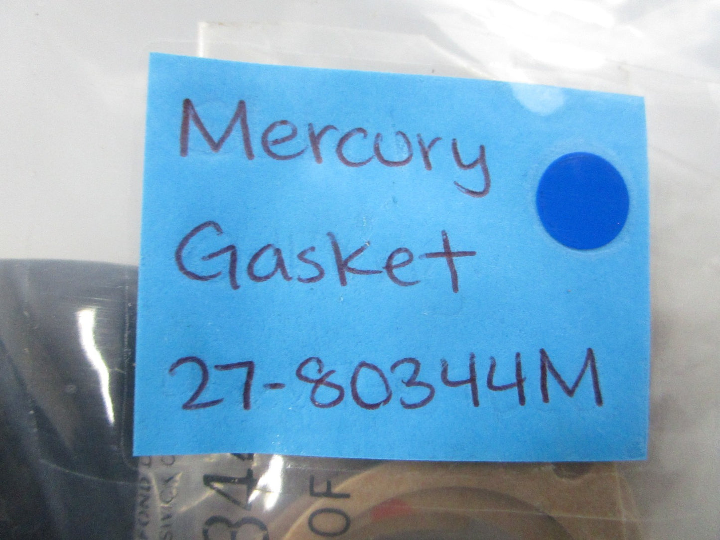 NEW OEM (LOT OF 5) 27-80344M Mercury Quicksilver Gasket 0810