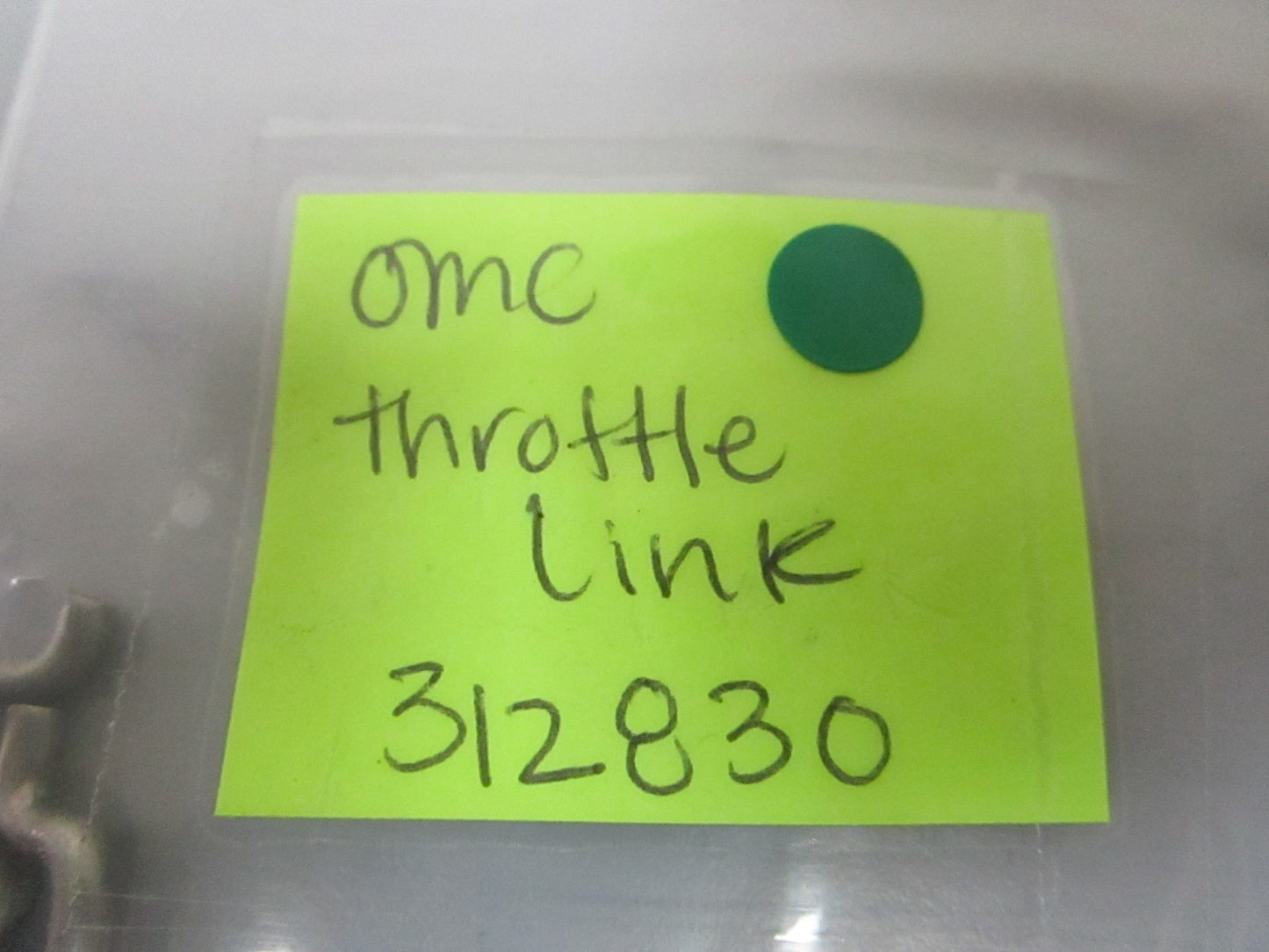 NEW OEM 312830 0312830 OMC Johnson Evinrude Throttle Link 0810