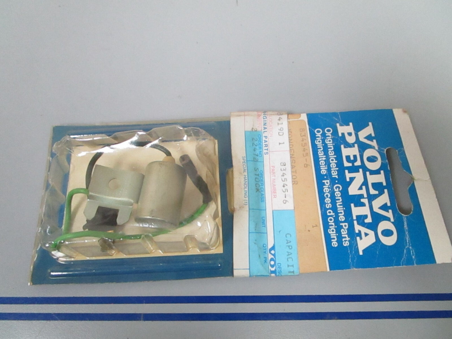 *NEW OEM* 0810 Volvo Penta Capacitor 834545