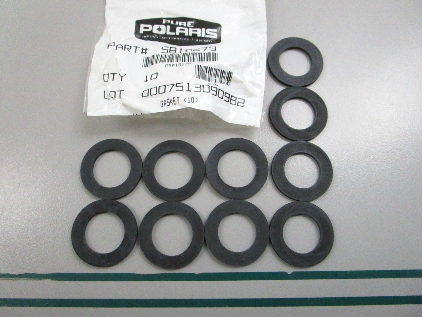 NEW OEM (LOT OF 10) 5810279 Polaris Gasket 0810