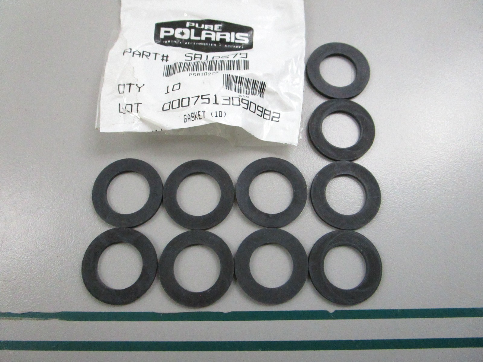 NEW OEM (LOT OF 10) 5810279 Polaris Gasket 0810