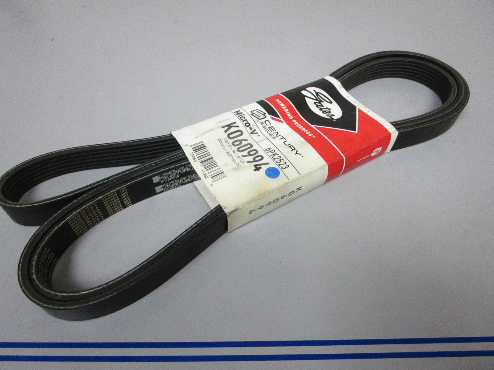 NEW K060994 Gates Micro-V 13/16" x 99 ⅞" Serpentine Belt 0720