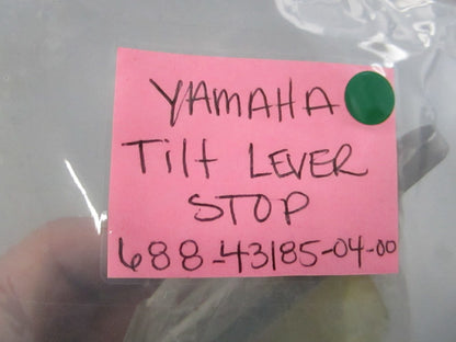 NEW OEM 688-43185-04-00 Yamaha Tilt Lever Stop 0810
