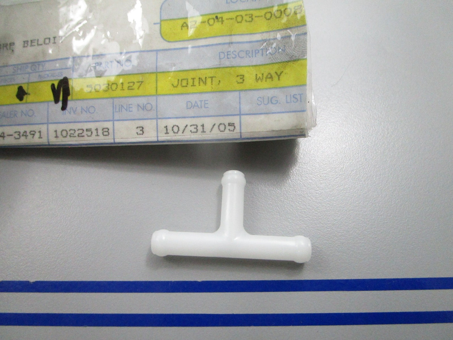 *NEW OEM* 0810 OMC Johnson Evinrude 3 Way Joint Tee 5030129