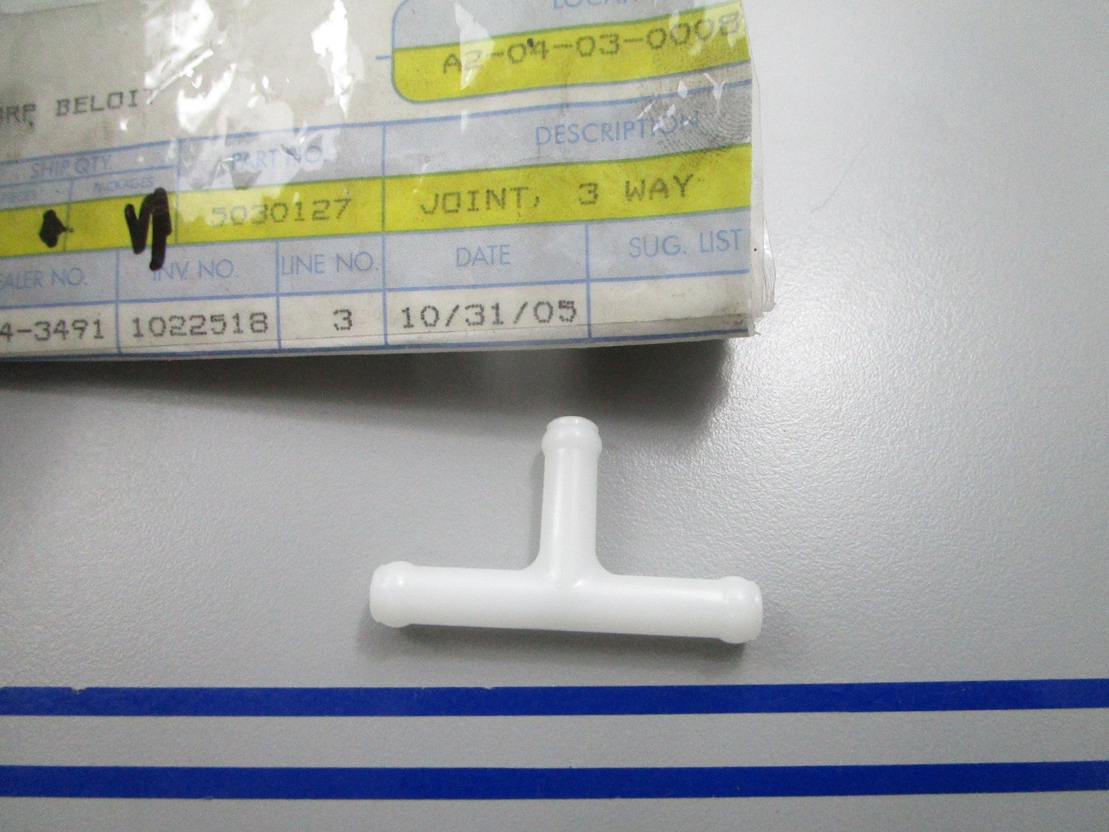 *NEW OEM* 0810 OMC Johnson Evinrude 3 Way Joint Tee 5030129