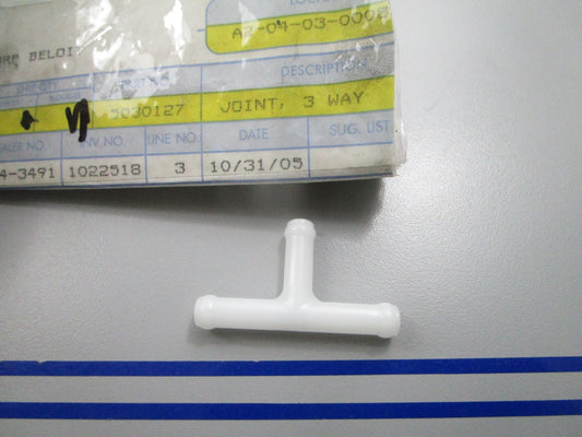 *NEW OEM* 0810 OMC Johnson Evinrude 3 Way Joint Tee 5030129