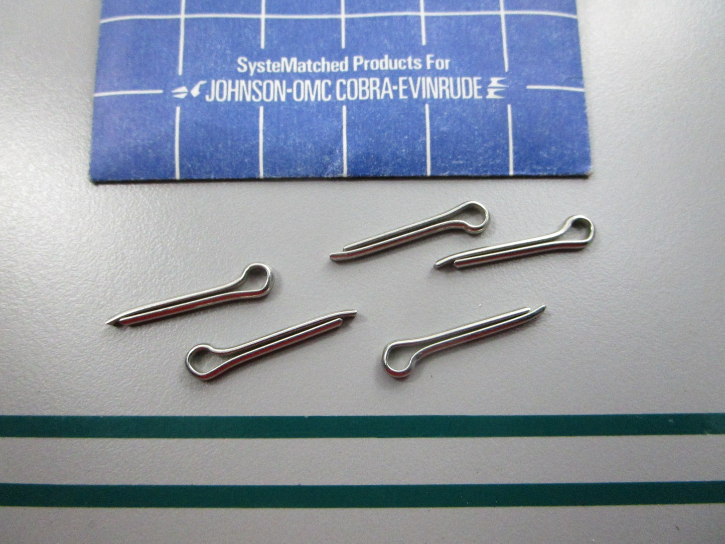 NEW OEM (LOT OF 5) 328522 0328522 OMC Johnson Evinrude Cotter Pin 0810