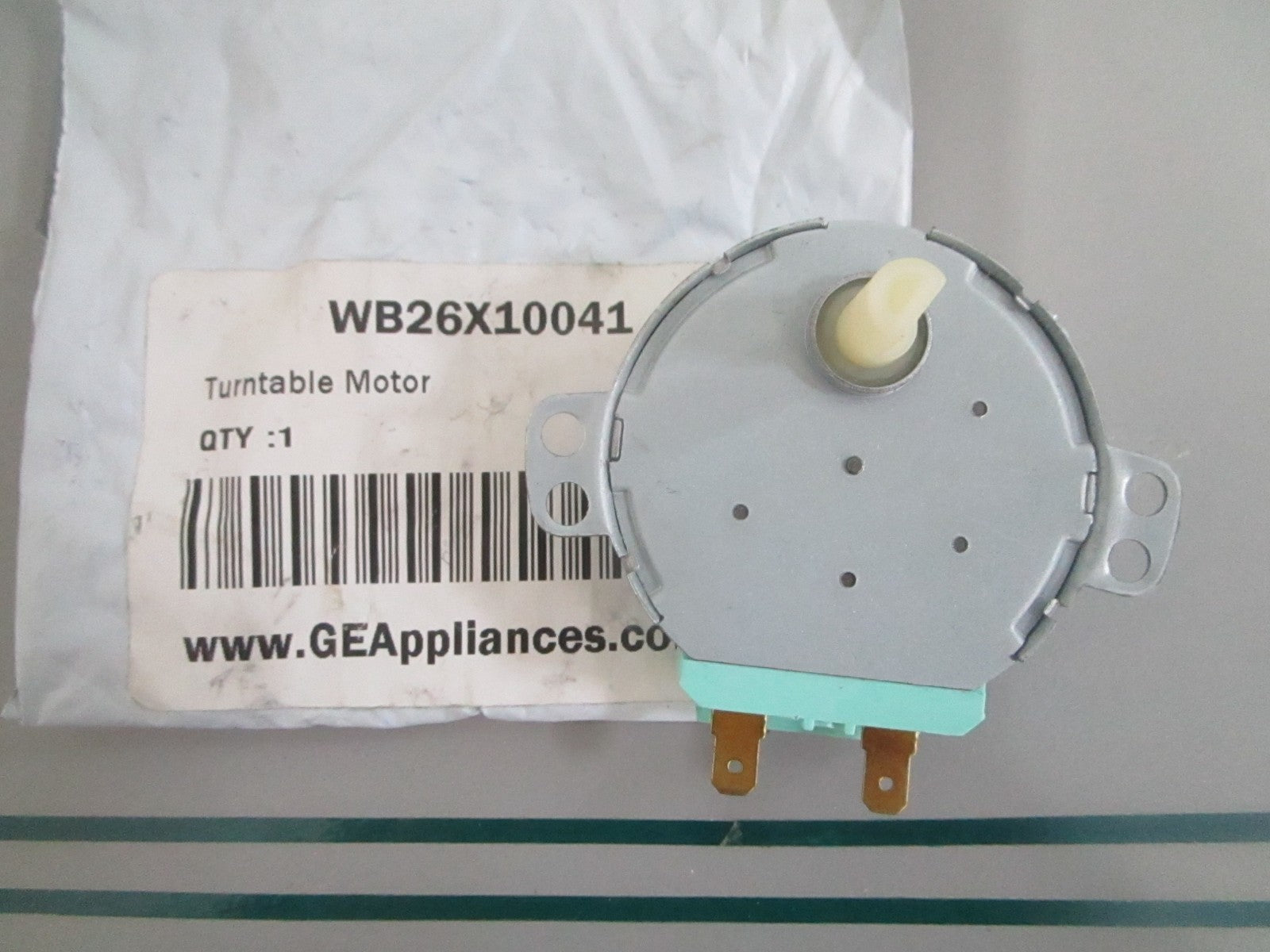 GE WB26X10041 Microwave Turntable Motor Genuine Replacement NEW OEM 0820