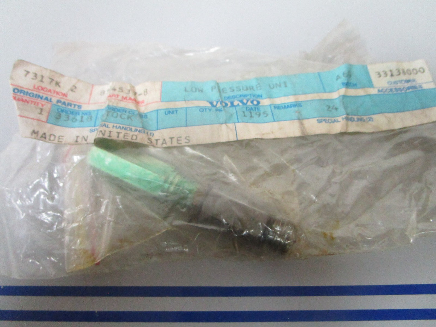 *NEW OEM* 0810 Volvo Penta Low Pressure Unit 854537