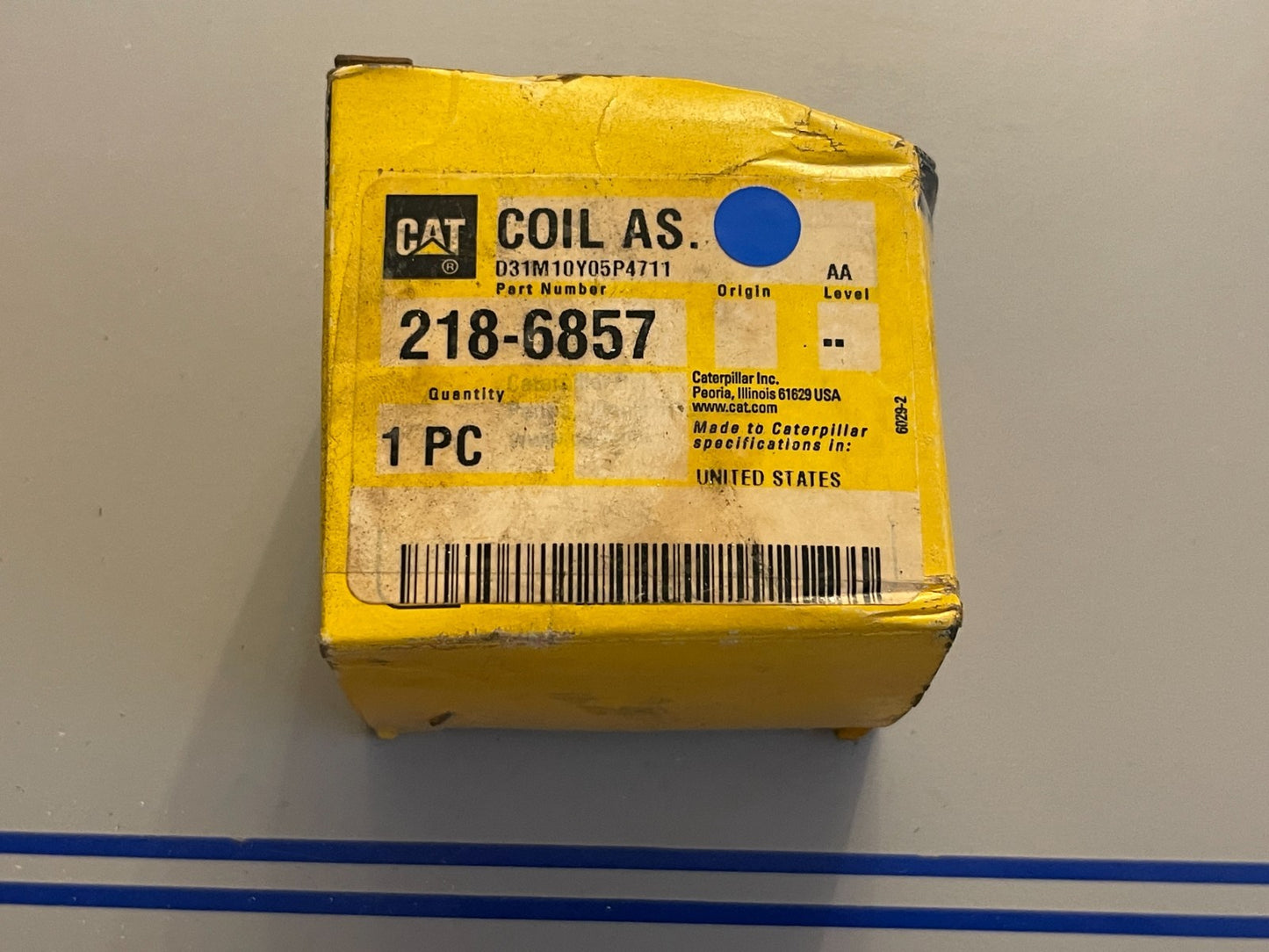 NEW OEM 218-6857 CAT Caterpillar Coil Assembly 0720