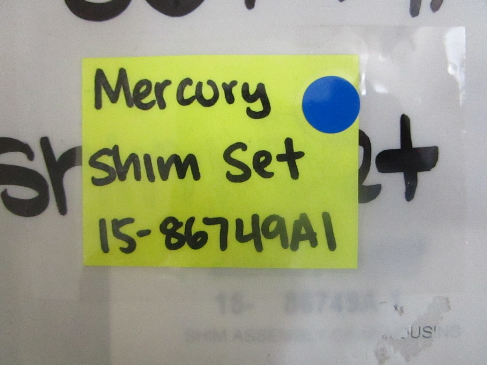 *NEW OEM* 0810 Mercury Quicksilver Shim Set 15-86749A1