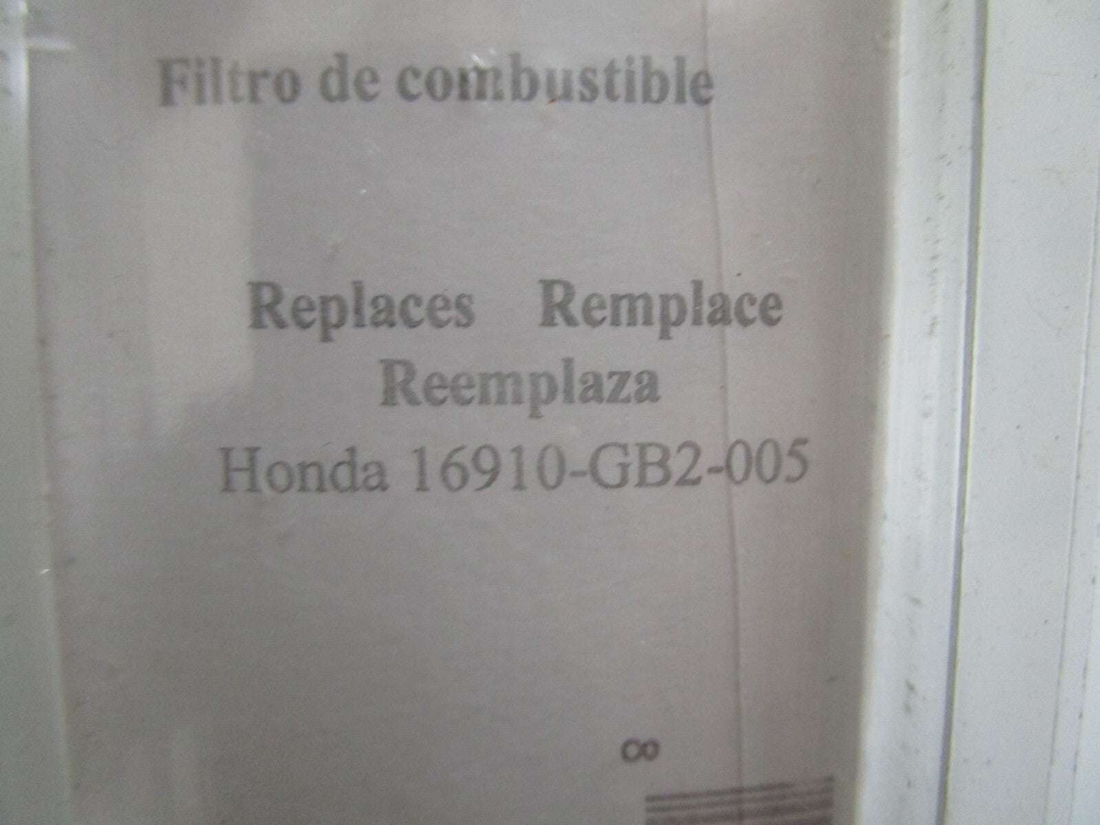 *NEW* 0810 Sierra Fuel Filter 18-8225 Replaces: Honda 16910-GH2-005