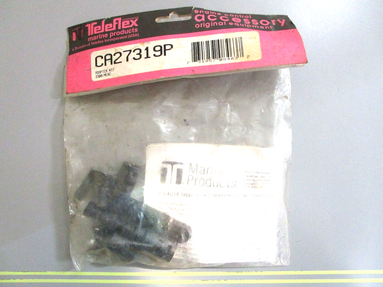 *NEW* 0750 Teleflex ADAPTOR KIT  CA27319P