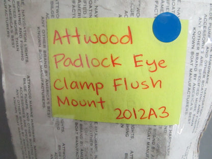 NEW OEM 2012A3 Attwood Padlock Eye Clamp Flush Mount 0820