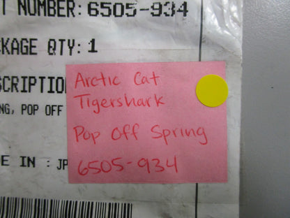 *NEW OEM* 0810 Arctic Cat Tigershark Pop Off Spring 6505-934