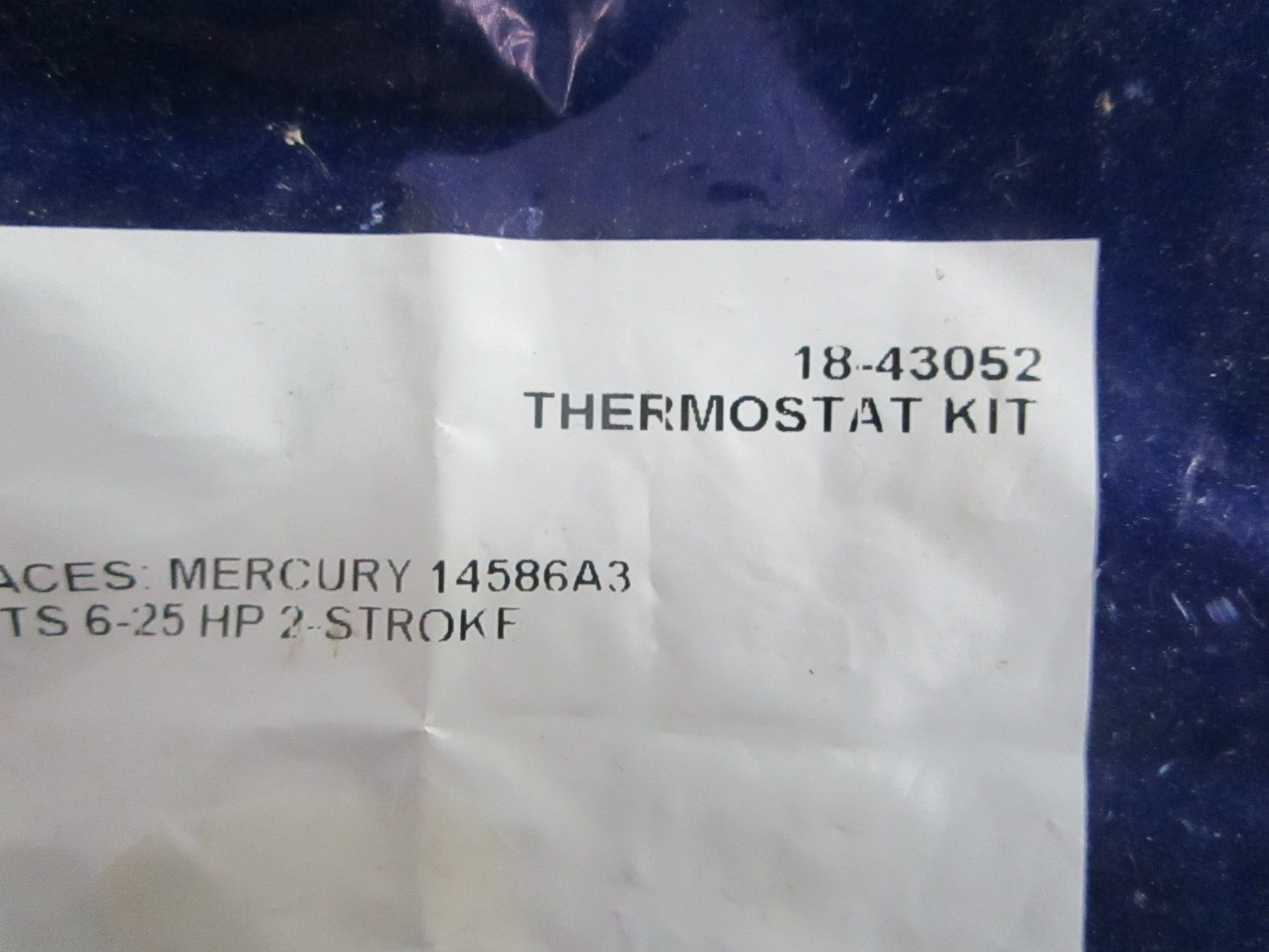 NEW 18-43052 Sierra Thermostat Kit Rep: 14586A3 Mercury 0820