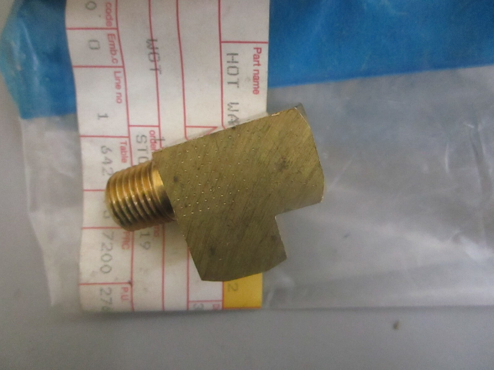 *NEW OEM* 0820 Volvo Penta Hot Water Outlet 3862101