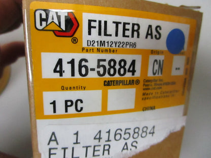NEW OEM Cat Caterpillar 416-5884 Filter Assembly 0720