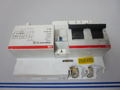 *NEW* 0720 ABB High Performance MCB & Block S802S-C63 DDA802 A AP-R