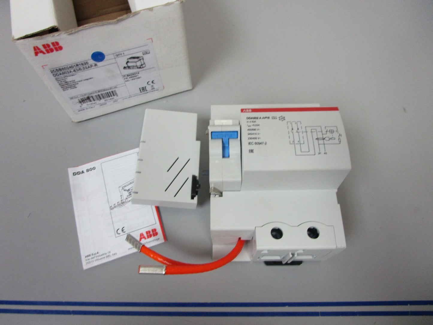 *NEW* 0720 ABB Block DDA802A-63/0.03AP-R