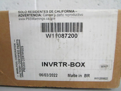 NEW OEM W11087200 Whirlpool Inverter Box 0820