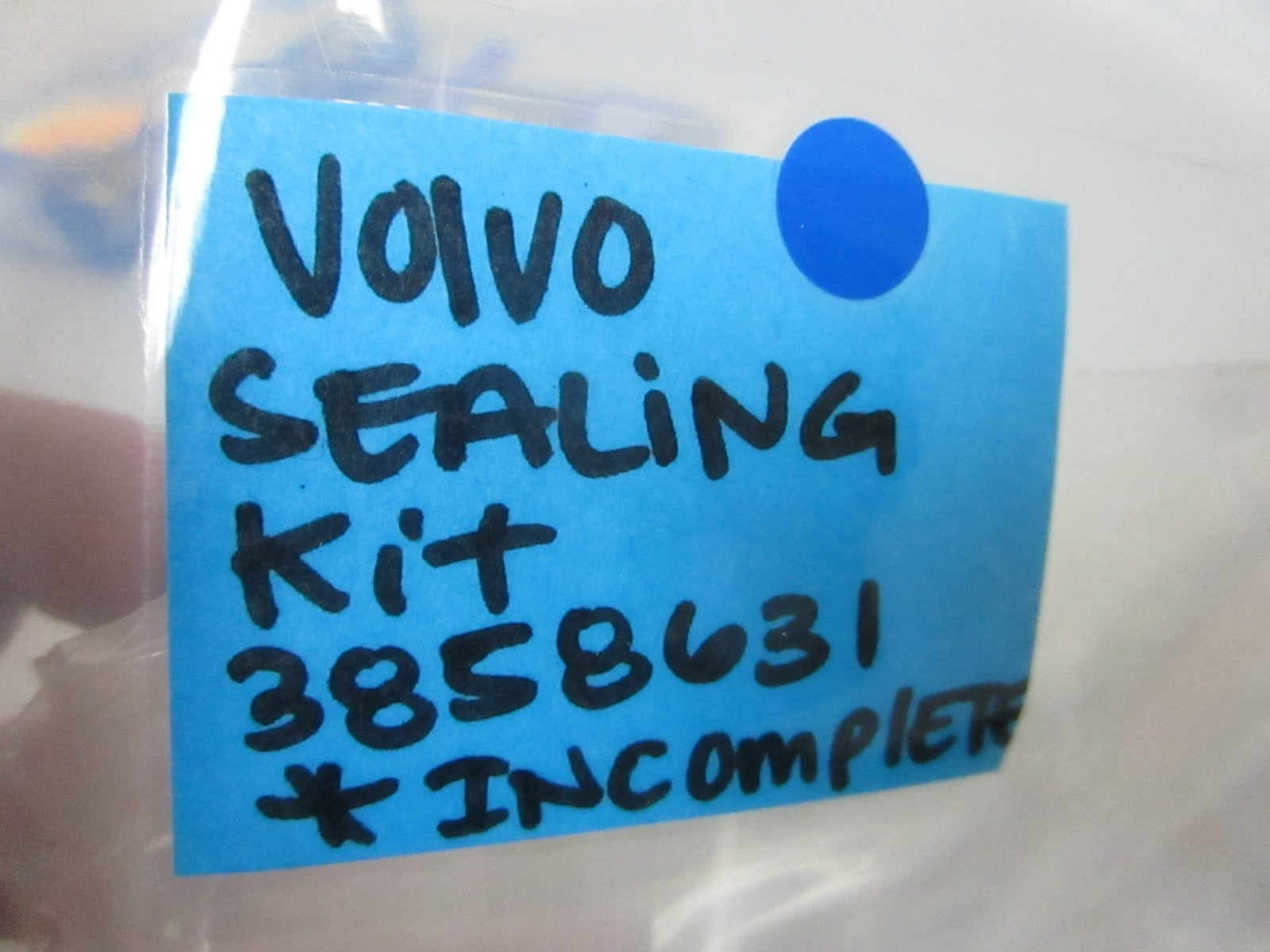*NEW OEM* 0720 Volvo Penta Partial Sealing Kit 3858631