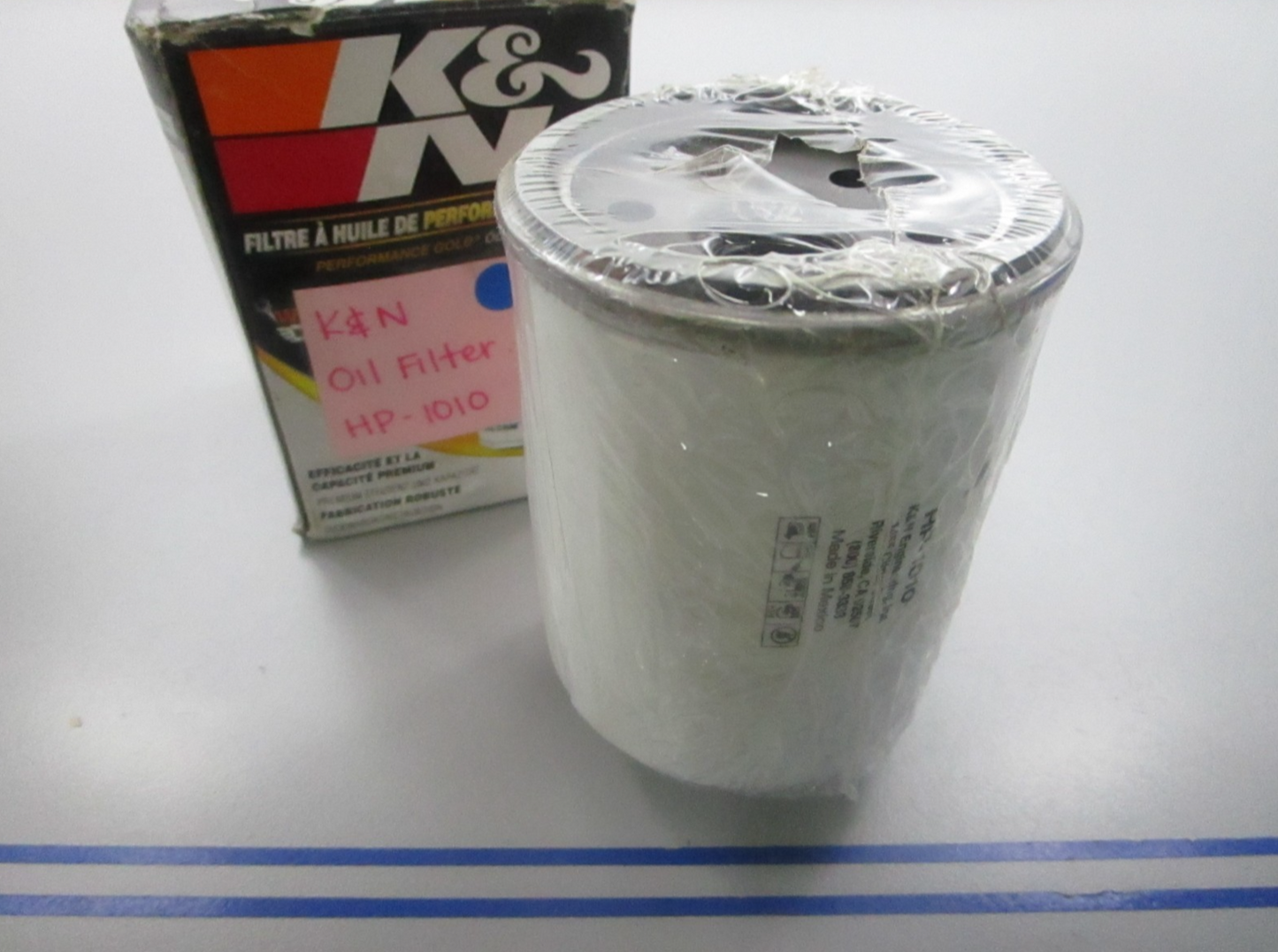 NEW HP-1010 K & N Oil Filter 0810